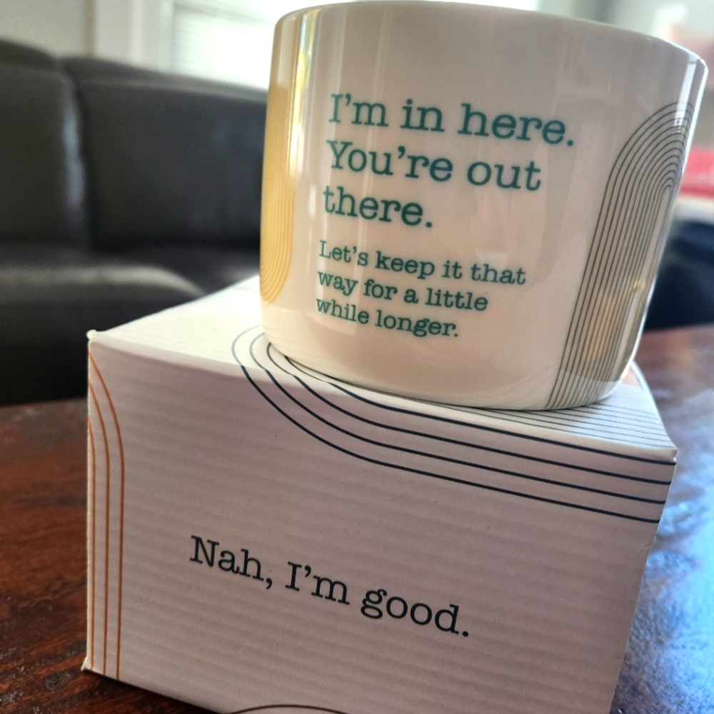 NIB Snarky Do Not Disturb Mug